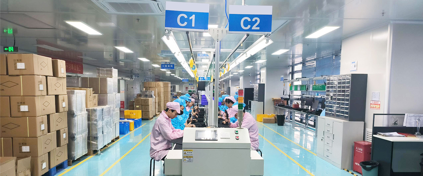 Shenzhen Xin Saike Technology Co.,Ltd. ligne de production du fabricant