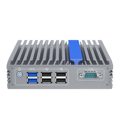 Ordinateur Barebone J3710 Dual Lan Business Mini PC sans ventilateur avec 6 USB