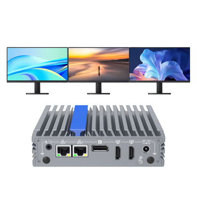 Mini-ordinateur à puce J3710 quad-core 6 usb Ddr3 12v