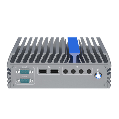 PC intégré sans ventilateur N100 6 Com Rs232 DDR5 4800 Ram Max 16 GB IPC