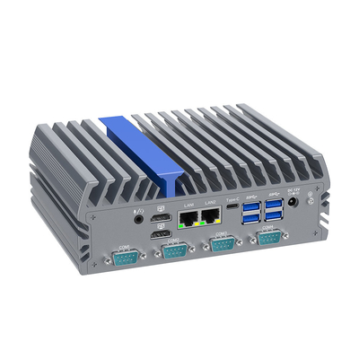 Intel 12ème génération système sans ventilateur Alder Lake N100 PC industriel avec 6 Com Rs232