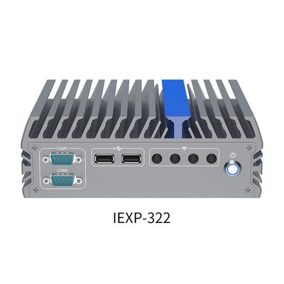Mini PC industriel N100 16 Go de RAM DDR5 PC intégré sans ventilateur avec graphique UHD Intel