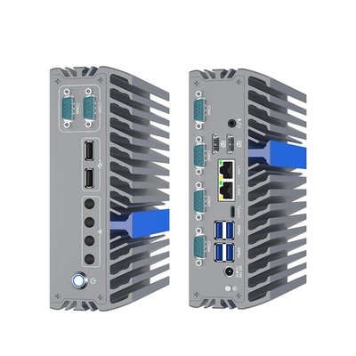 PC industriel intégré N100 6 Com 2.5 Gb Ethernet Ordinateur industriel sans ventilateur