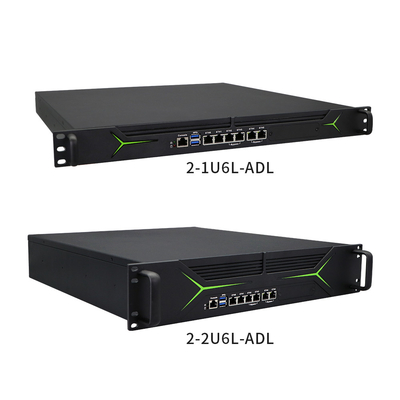 6.11 Kg Rackmount Firewall réseau Vpn Débit alliage d'aluminium