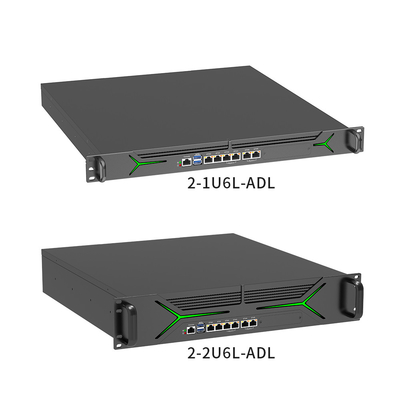 6 Ports Intel 1000m 2u Application pour les périphériques montés sur rack