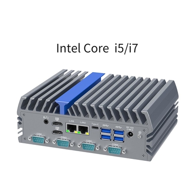 Mini boîte industrielle Ipc ordinateur intégré 12v pour systèmes de vision automatique
