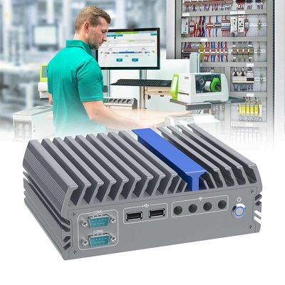 Compact PC industriel sans ventilateur Embedded PC avec 4 USB 3.0 2 USB 2.0