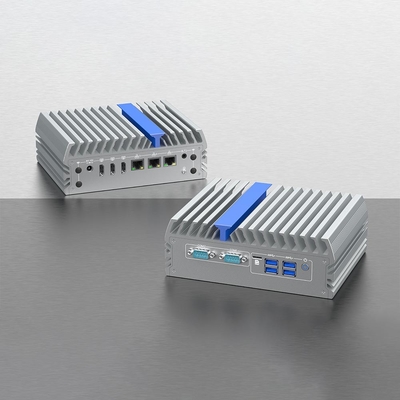 I5 Mini PC robuste sans ventilateur 12ème génération Micro PC pour usine intelligente