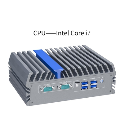 Mini Box sans ventilateur PC Intel Core I3 1215u trois 2,5 g Lan Rs232 485