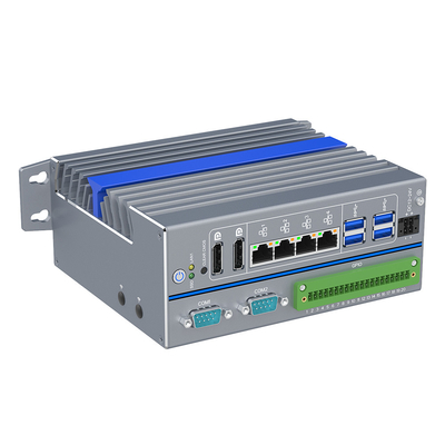 I5 12ème génération de mini PC sans ventilateur robuste DDR5 2DP Micro PC pour usine intelligente