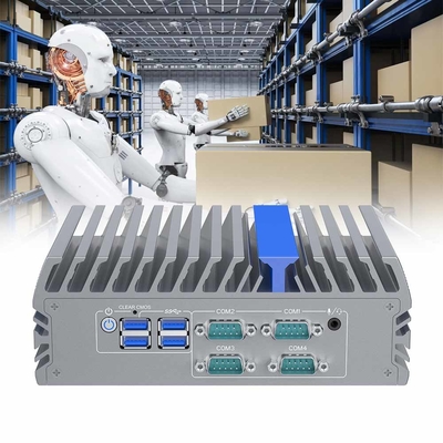 Intel Celeron J6412 Quad Core Mini Computer avec deux ports LAN