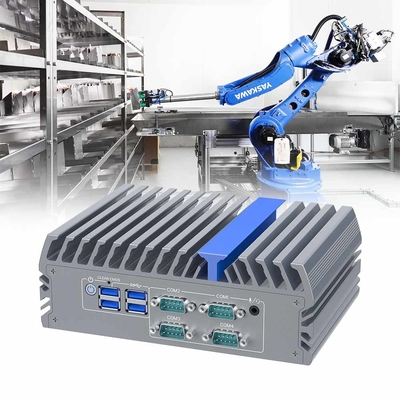 L'industrie sans ventilateur Mini PC Ordinateur intégré DC 12V 5A J6412