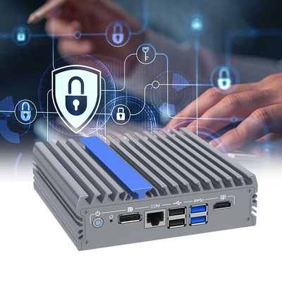 DC 12V N100 pare-feu mini PC 2.5G 4 LAN DDR5 routeur souple Pfsense