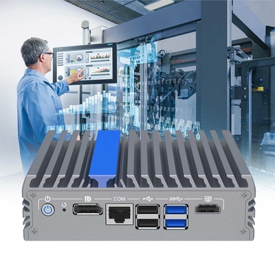 Mini PC sans ventilateur N100 12ème génération Alder Lake CPU 4 Lan pare-feu