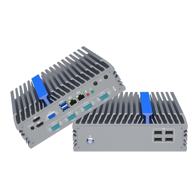 X86 Ordinateurs industriels sans ventilateur I7 I5 I3 2 Rs232 8