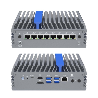 8 Lan Mini PC serveur réseau Mini pare-feu PC triple affichage