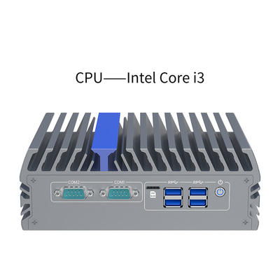 Industrial Box PC i3 1215U12ème génération Performance Triple 4K HDM pour l'automatisation