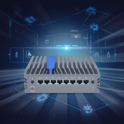 Mini PC sans ventilateur Barebone pare-feu Ultra 7 155U Intel Display graphique puce 4,3 GHz Max Turbo Découvrez la différence