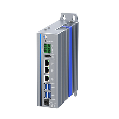 Type de livre PC industriel de 12e génération Intel Alder Lake-N N100 Mini PC avec 3 Ethernet Intel