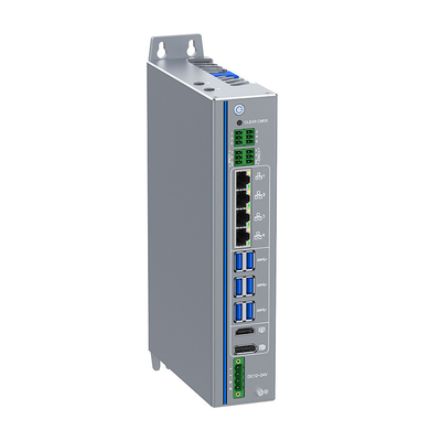 Intel Core I5-12500T Mini PC sans ventilateur pour 12e 13e 14e génération Processeur de bureau double DDR5 4 LAN
