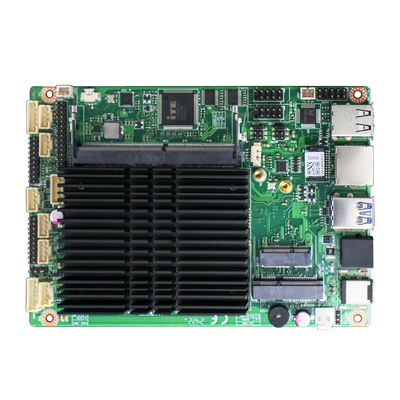 Self-service 3.5 pouces N5095 carte mère d'ordinateur de commande industrielle Ddr4 Avec 2 ports COM et 8×USB2.0