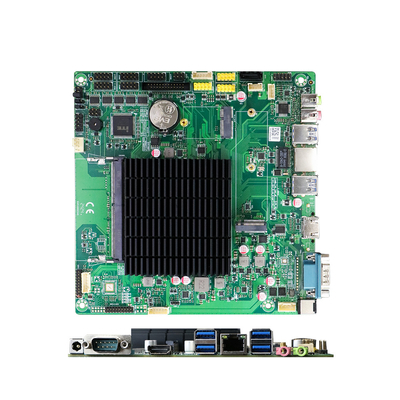 carte mère mini Itx sans ventilateur à triple écran avec graphique Intel UHD et 10 ports USB