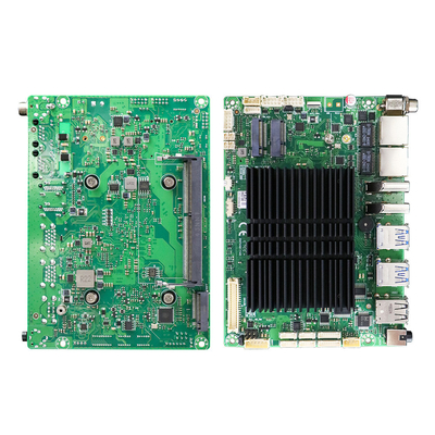 16 Go de mémoire DDR4 x86 Mini Computer carte mère ITX sans ventilateur avec 6 RS232 COM et 1 affichage HD-MI