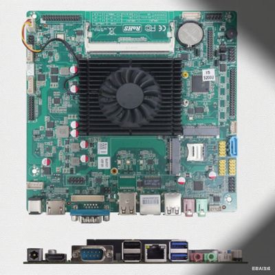 Support pour les cartes mères multi-affichage mini PC HDM VGA EDP LVDS