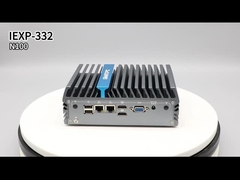 IEXP-332 N100 Mini PC 2 Ports Ethernet Mini PC 2 Lan 4 COM RS232 RS485 Pour les appareils électroniques électroniques